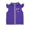 Baby Mode 3 Piece Vest Set: Purple Floral
