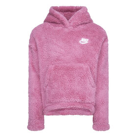 Nike Sherpa Pullover Hoodie - Elemental - Size 6