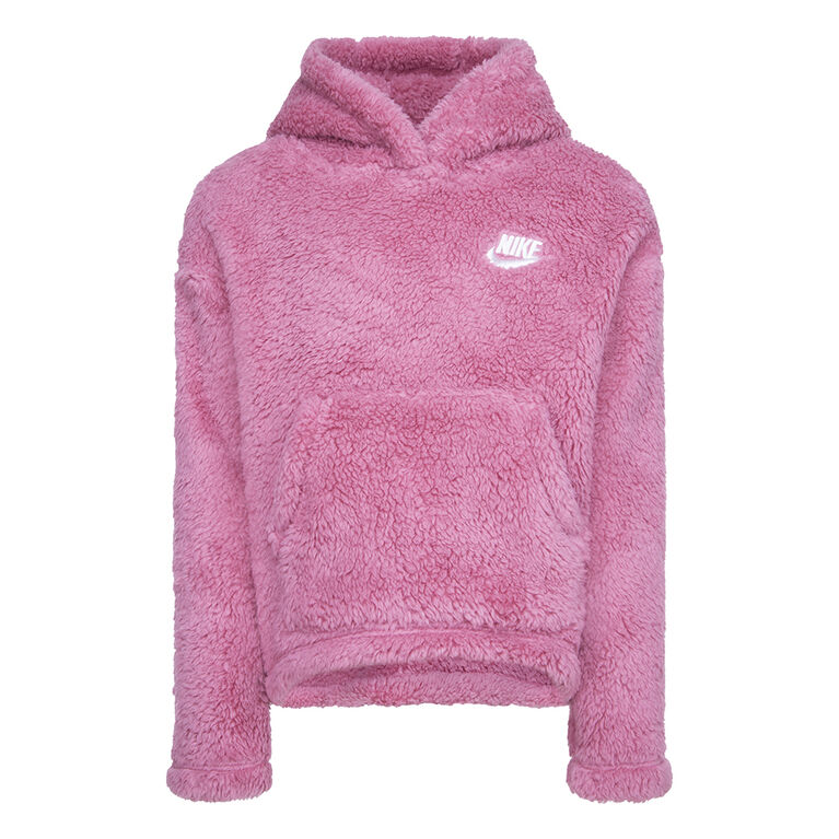 Nike Sherpa Pullover Hoodie - Size 6
