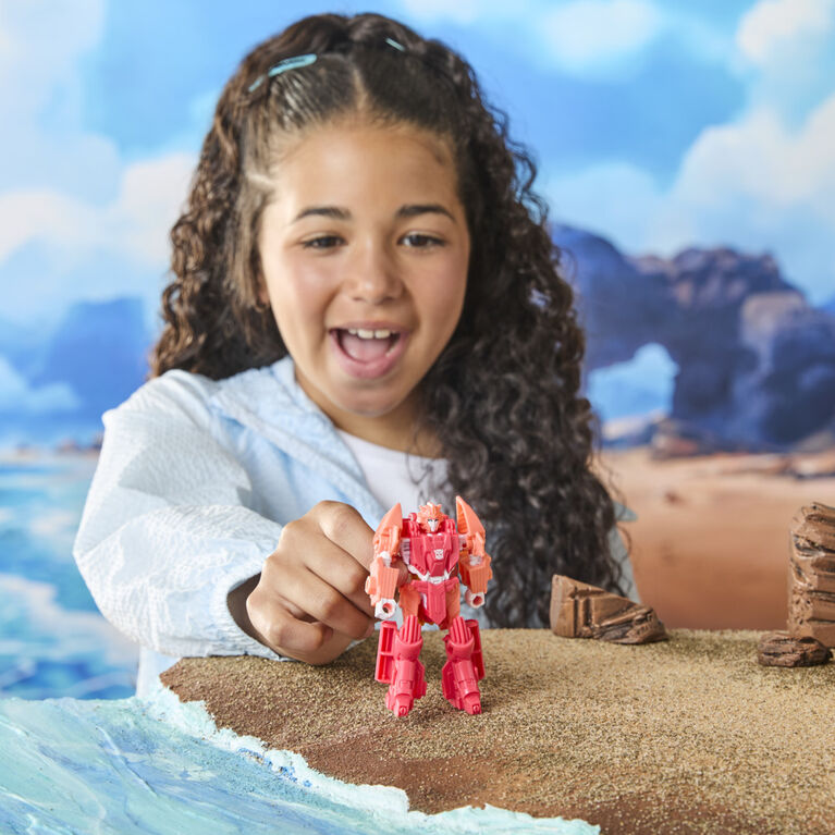 Transformers CYBERWORLD, figurine Cyber Changers Elita-1