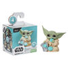 Star Wars The Bounty Collection Grogu, Série 4, figurine statique de 5,5 cm, mangeant des biscuits