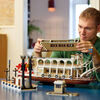 LEGO Ideas Le Bateau à Vapeur Fluvial, Décor Nautique pour la Maison, Ensemble de Bateau à Collectionner, Cadeau de Voyage 21356