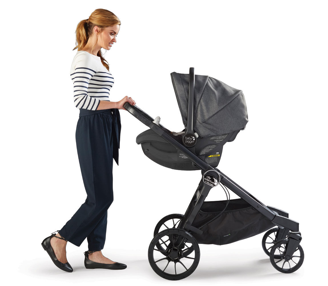 Baby Jogger city select LUX Stroller Granite Babies R Us Canada