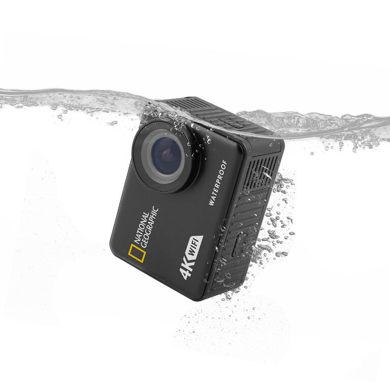 Nat Geo 4K Wp Action Camera with WiFi