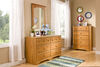 Little Treasures 6-Drawer Double Dresser- Country Pine
