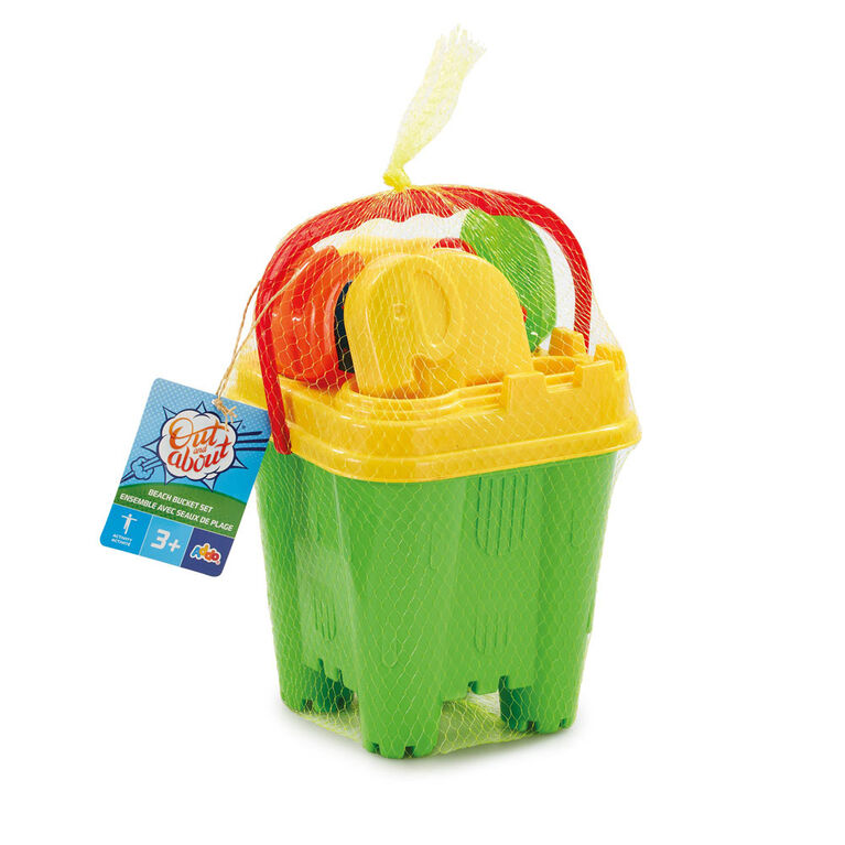 Out and About Beach Bucket Set - Colors and styles may vary - R Exclusive