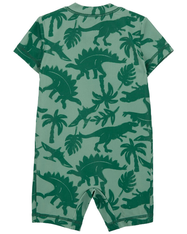Maillot de bain dermoprotecteur Carter's imprim&eacute; dinosaure, Vert