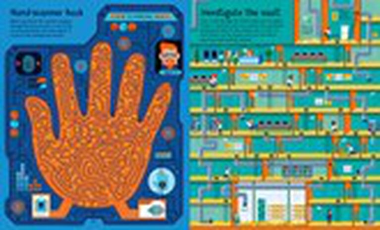 Usborne Book and Jigsaw: Spy Mazes - English Edition