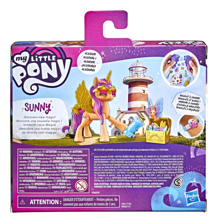 My Little Pony: A New Generation Movie Crystal Adventure Alicorn Sunny Starscout