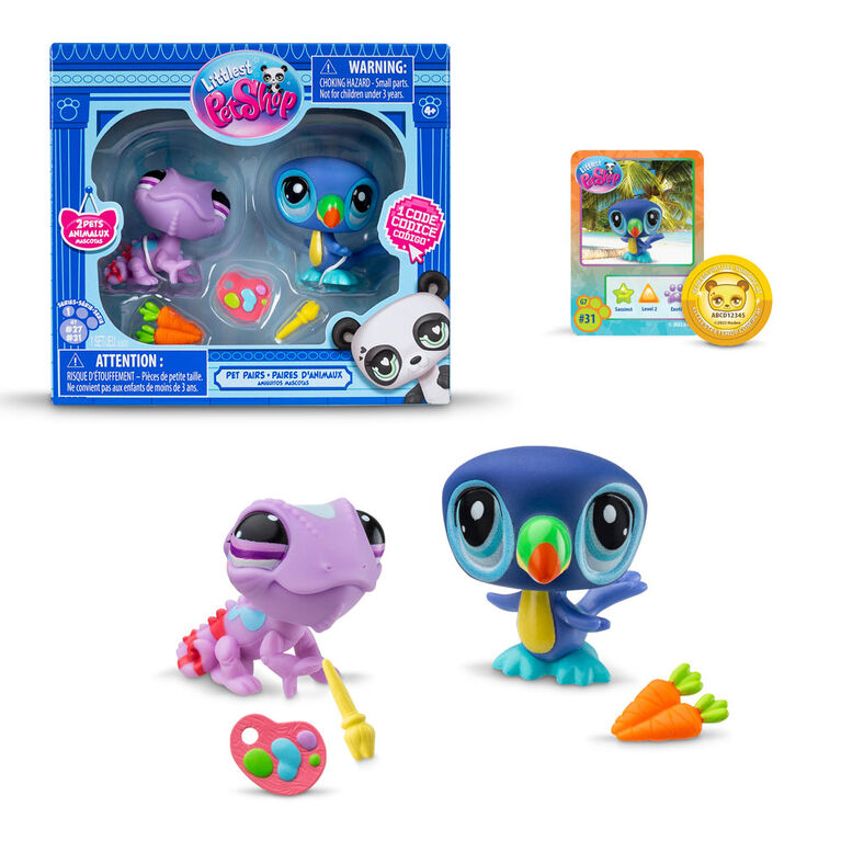 Littlest Pet Shop Pet Pairs 2-Pack Artsy Pals