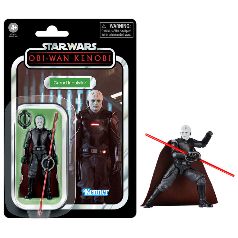 Star Wars The Vintage Collection Grand Inquisitor, Star Wars: Obi-Wan Kenobi 3.75 Inch Action Figures