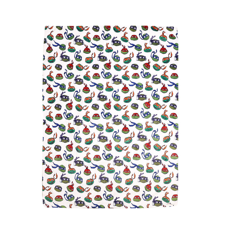 Ensemble de literies 3 pieces enfant - teenage mutant ninja turtles