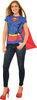 Rubies DC Comics Superheroes: Supergirl Costume T-Shirt With Cape for Adults, Women's Medium