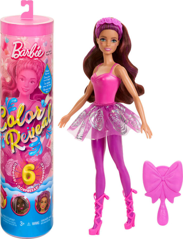 Barbie Color Reveal Série Ballerines Poupée et acc. Balletcore