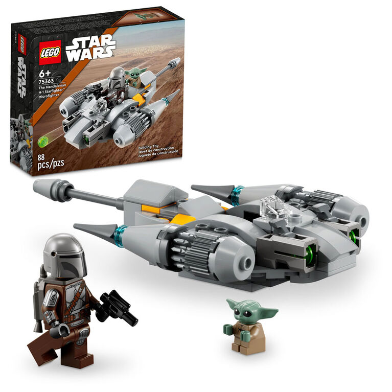 LEGO Star Wars Le microvaisseau chasseur Mandalorien N-1 75363 (88 pièces)