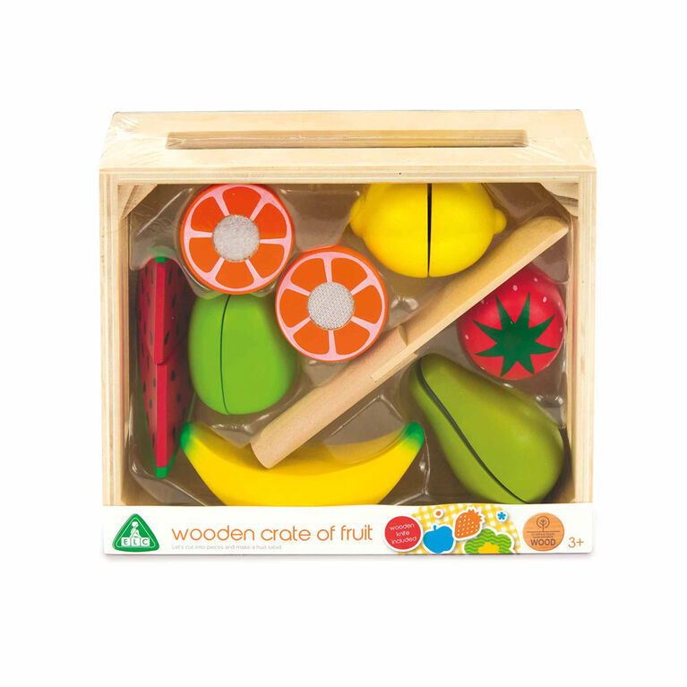 Early Learning Centre Wooden Crate Of Fruit - Édition anglaise - Notre exclusivité