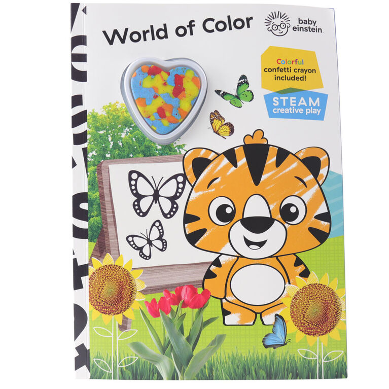 Livre D'Activités De Baby Einstein : Colorier Avec Des Crayons - Édition anglaise