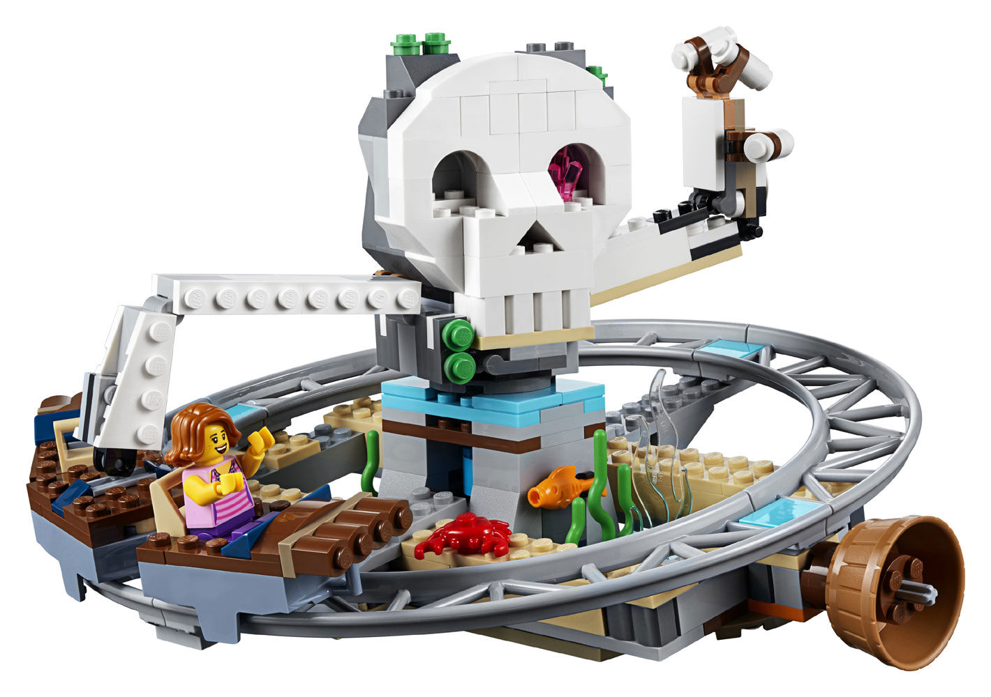 lego roller coaster 31084