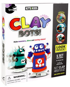 SpiceBox Children's Activity Kits for Kids Clay-Bots - English Edition