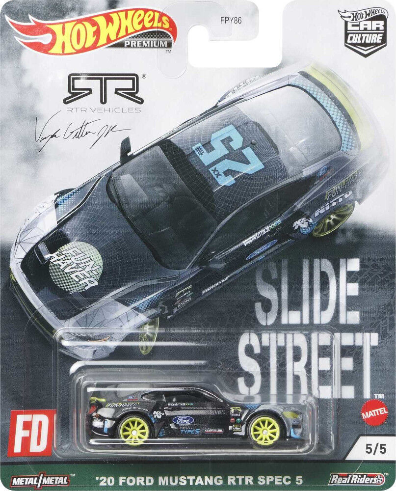 Hot Wheels '20 Ford Mustang RTR Spec 5 Vehicle