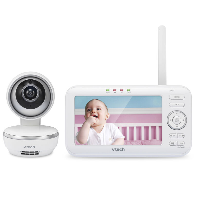 VTech VM5261 - 5 Pan & Tilt Video Monitor with Wide Angle Lens and Standard Lens