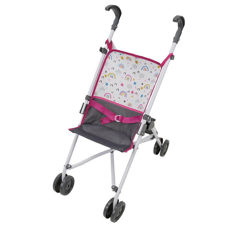 509 Doll Umbrella Stroller, Rainbow Fun - R Exclusive