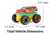 1:43 R/C Monster Truck Back Flip Set - Demolition Derby