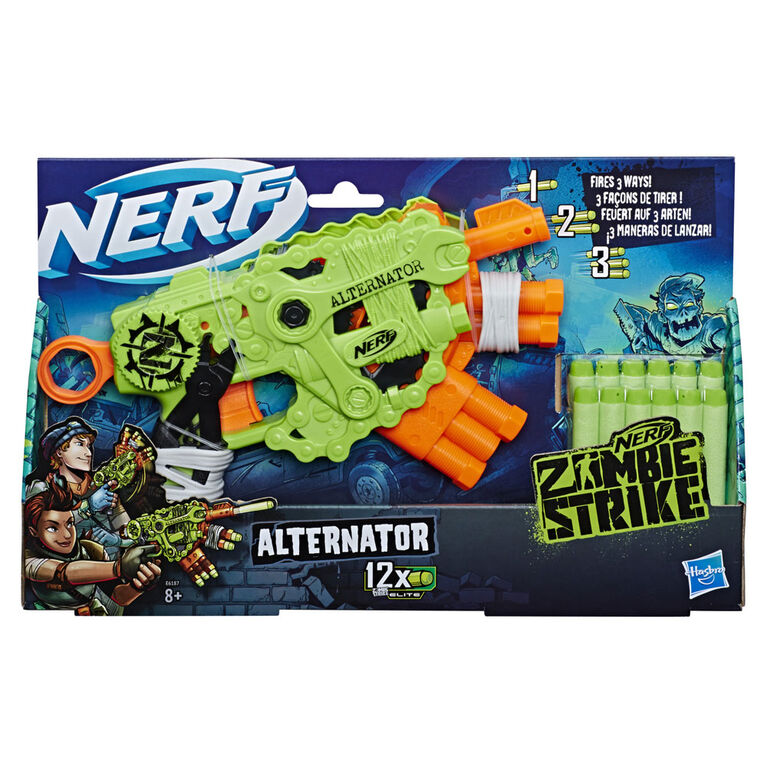 Blaster Nerf Zombie Strike Alternator