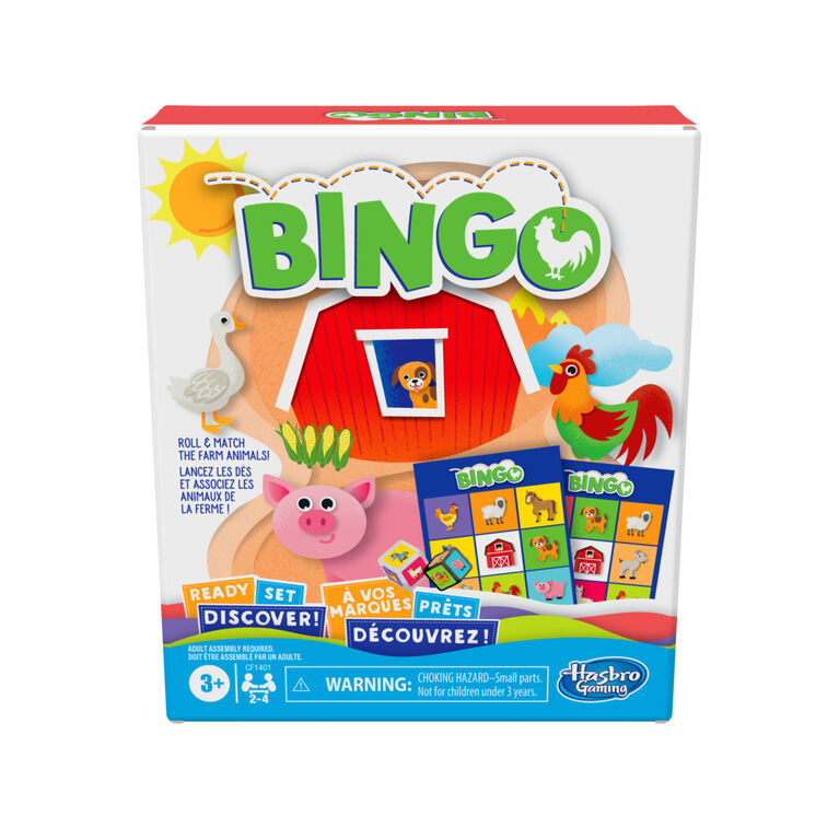 Ready Set Discover Bingo Game, Matching Cards