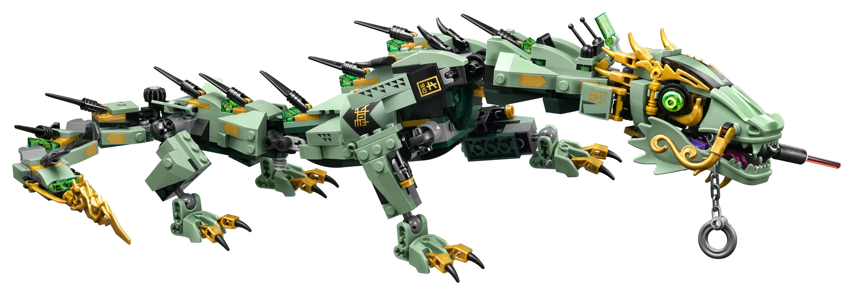 ninjago green ninja dragon