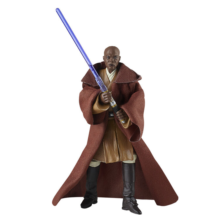 Star Wars The Vintage Collection Mace Windu Toy VC35, 3.75-Inch-Scale