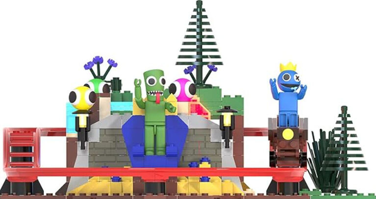 Rainbow Friends Deluxe Buildable Set - English Edition