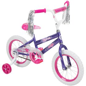 Avigo Glitter, 14 inch Bike Purple and Pink