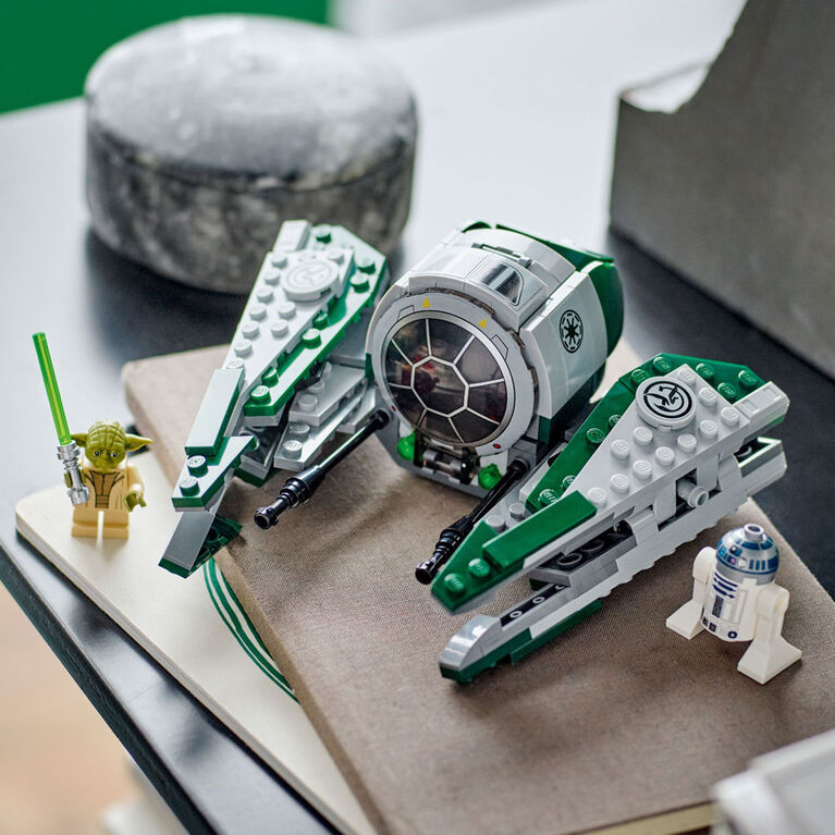 LEGO Star Wars Yoda's Jedi Starfighter 75360 Building Toy Set (253 Pieces)