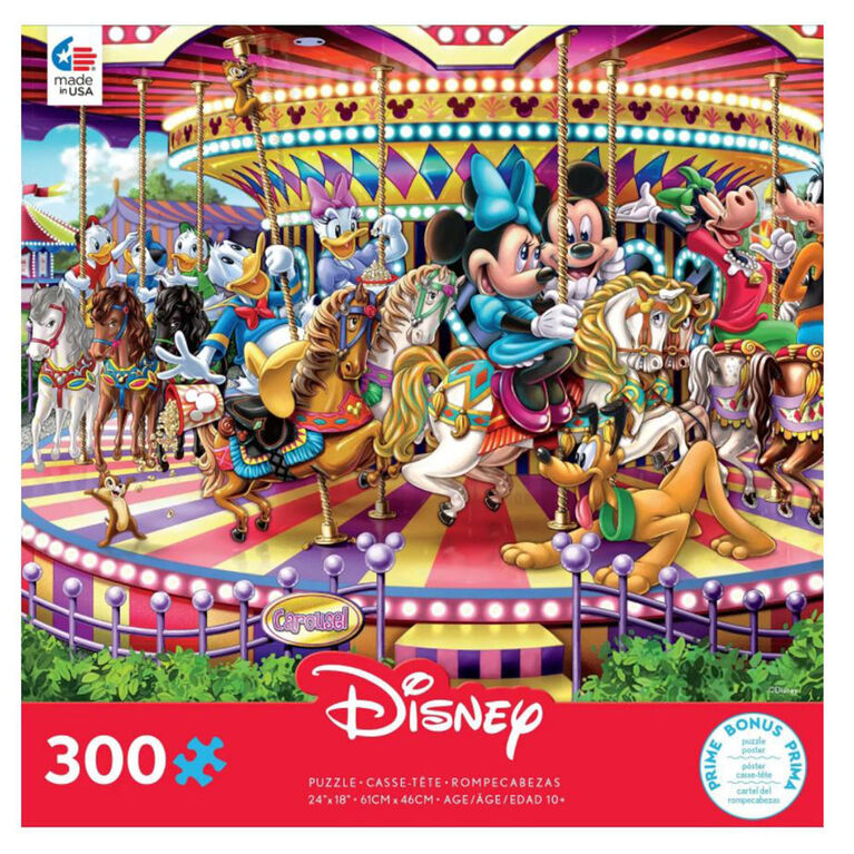 Ceaco Disney: Carousel 300 Piece Puzzle