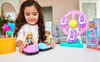 Coffret Barbie Club Chelsea spécial fête foraine avec poupée de 15 cm, tenue et accessoires, grande roue, auto-tamponneuses, chiot et plus encore