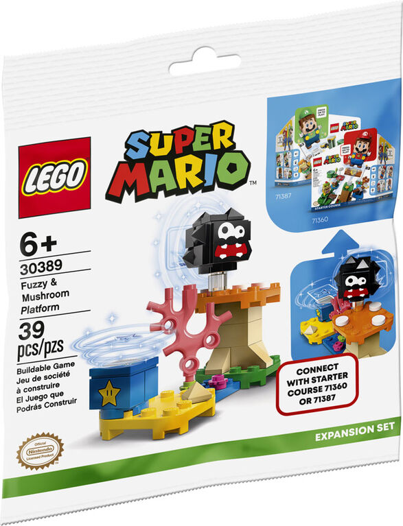 LEGO Super Mario Fuzzy and Mushroom Platform Expansion Set 30389