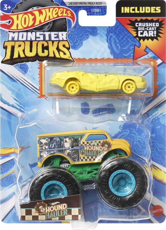 Hot Wheels Monster Trucks 1:64 Scale Vehicles 2 Pack