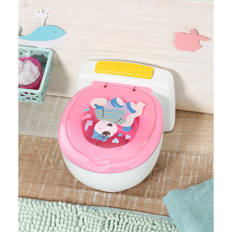 BABY born Bath Poo-Poo Toilet 43cm