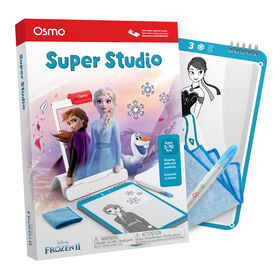 Osmo - Super Studio Frozen 2: Jeu de dessin pour les 5-11 ans (Une base Osmo est nécessaire pour jouer) - Édition anglaise