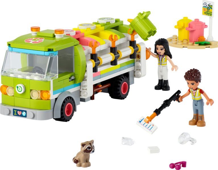 LEGO Friends Le camion de recyclage 41712 Ensemble de construction (259 pièces)