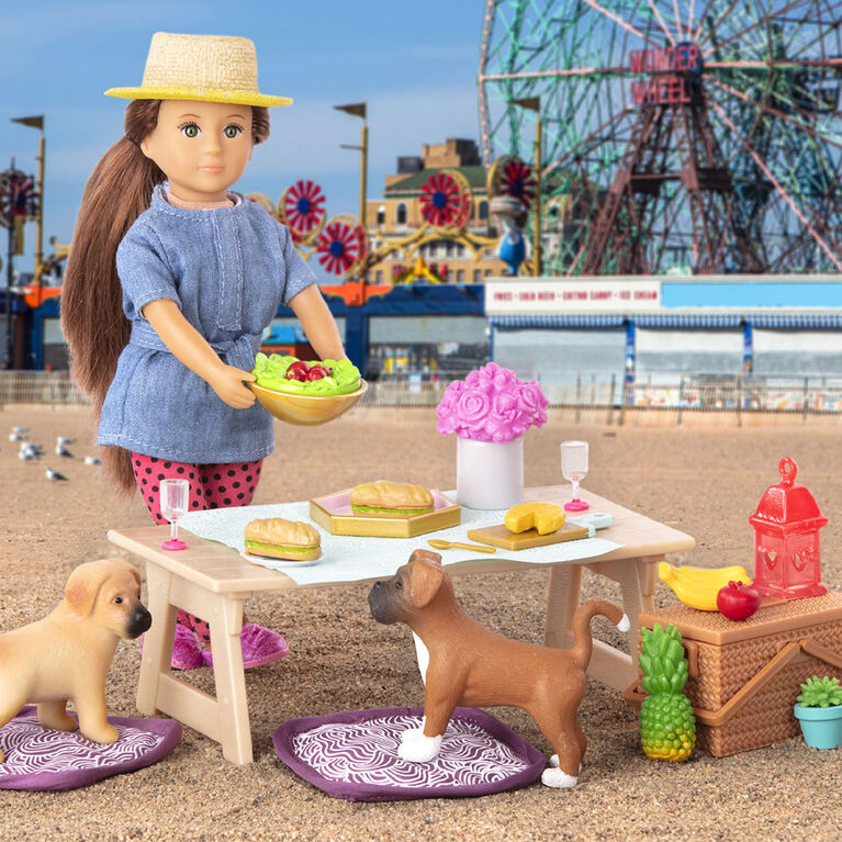 Lori, Gourmet To Go Picnic Set, Picnic Set for 6inch Dolls Toys R Us