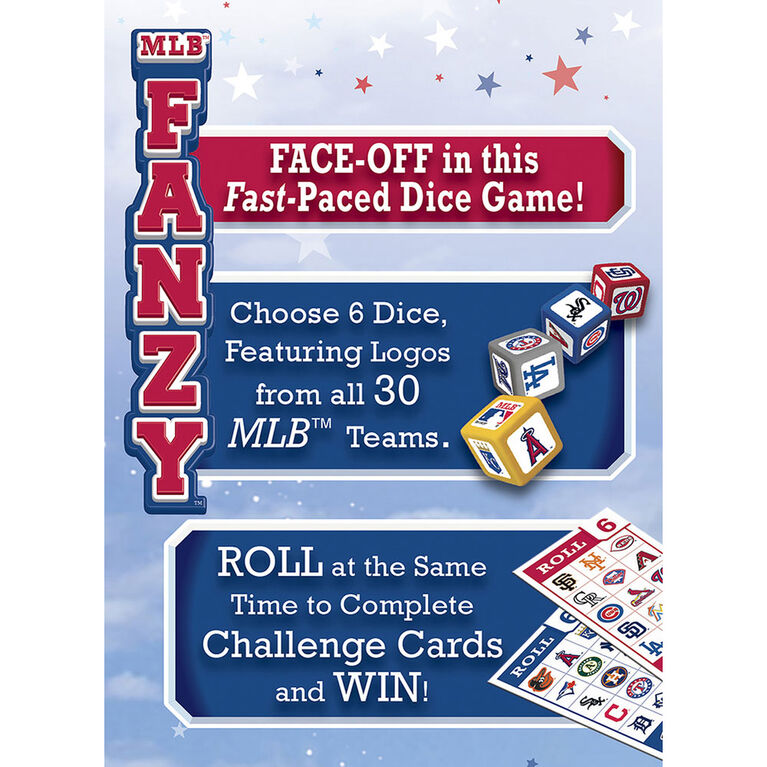 MLB Fanzy Speed Dice Game - English Edition