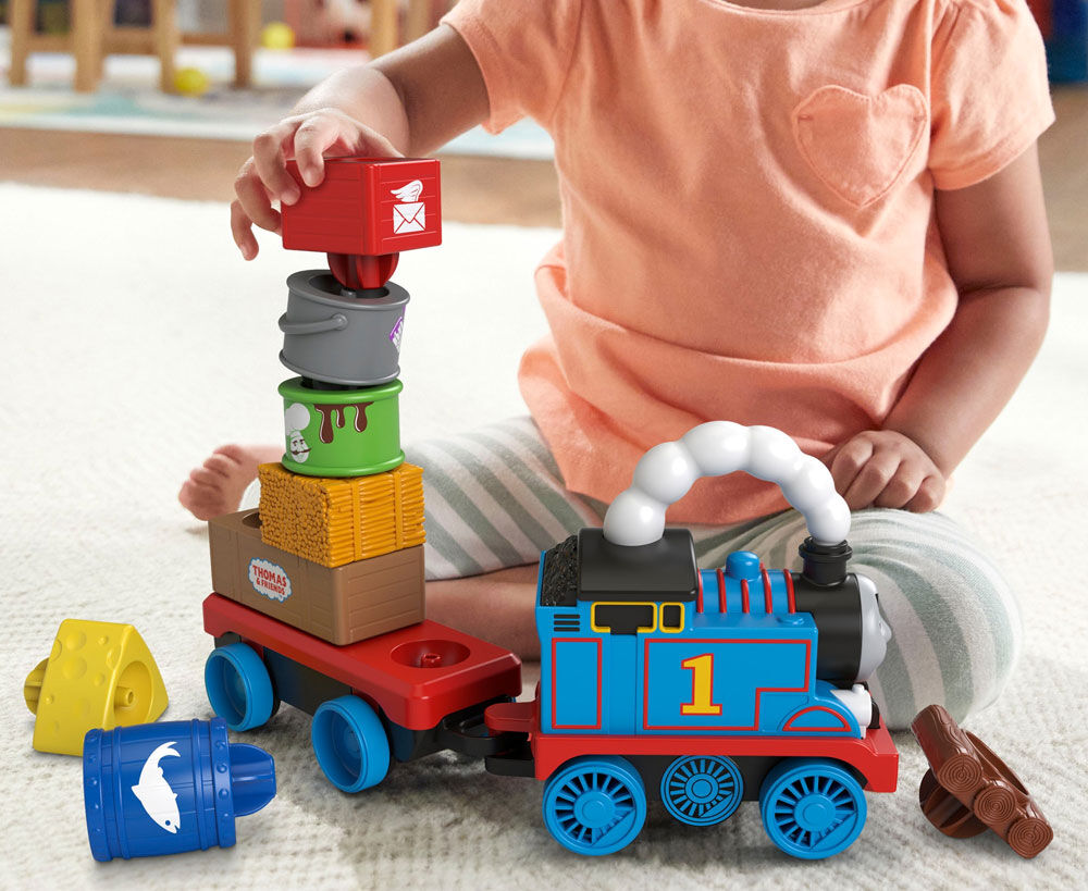 Thomas Friends Wobble Cargo Stacker Train English Edition Toys R Us Canada