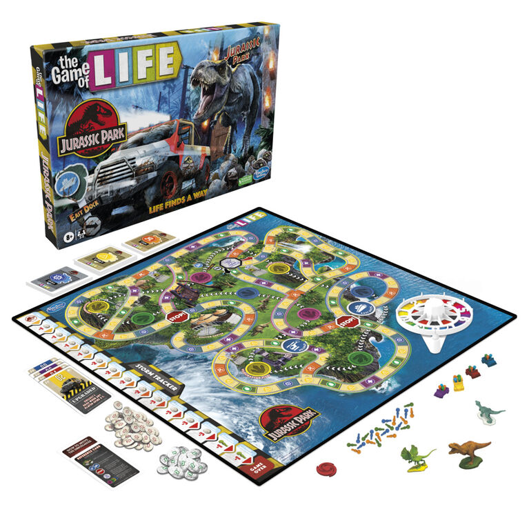 The Game of Life Jurassic Park Edition Game - English Edition