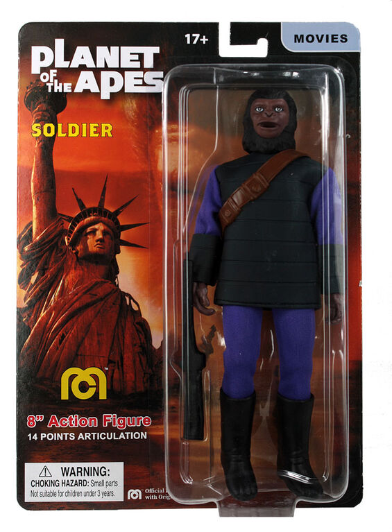 Soldier Ape - Planet of The Apes 8" Action Figure - English Edition