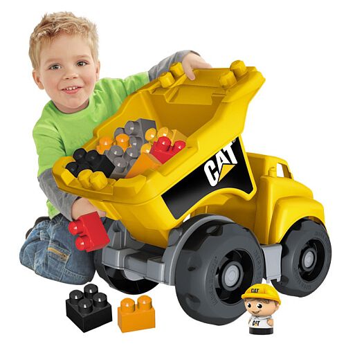 Mega bloks cat dump truck clearance