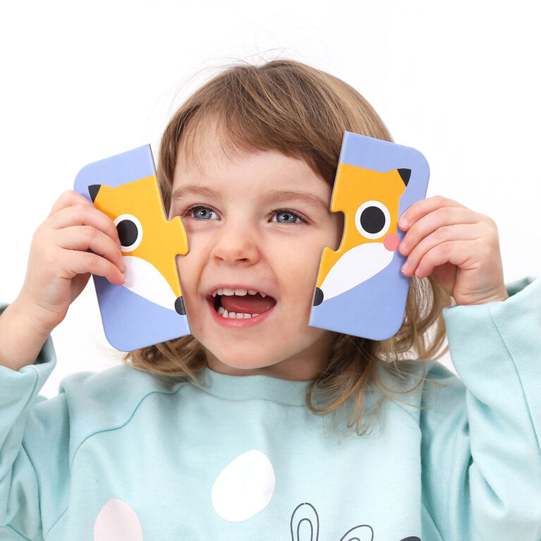 On-the-go Puzzle Halves Faces
