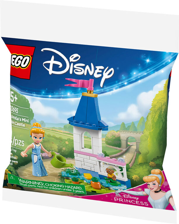 LEGO ǀ Disney Cinderella's Mini Garden Castle - Princess Toy for Kids - 30695