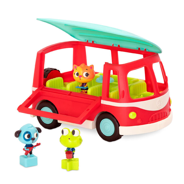 Land of B., Doo B. Doos Light-Up Musical Bus, Interactive Toy Bus